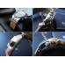 SCALFARO CAP FERRAT TriCompax Guilloche CHRONOGRAPH 43mm AUTOMATIC SWISS WATCH