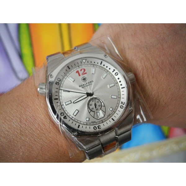 SCALFARO CAP FERRAT GRAND TOUR Small Second OMEGA STAR AUTOMATIC 43mm WATCH NEW