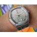 SCALFARO PORTO CERVO SMALL SECOND ALLIGATOR NICOLET CROCO AUTOMATIC 42mm WATCH