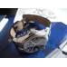 SCALFARO CAP FERRAT SMALL SECOND AUTOMATIC 43mm SWISS WATCH LEATHER STRAP NEW
