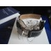 SCALFARO CAP FERRAT SMALL SECOND AUTOMATIC 43mm SWISS WATCH LEATHER STRAP NEW