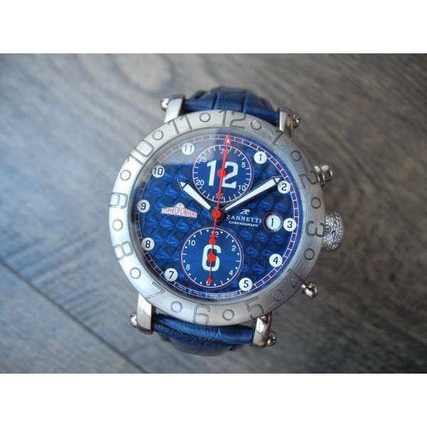 ZANNETTI TIME OF DRIVERS RACING LIMITED EDITION #1 CHRONO AUTOMATIC 42mm WATCH